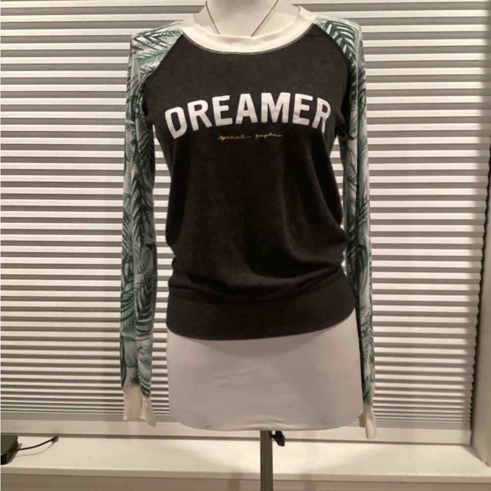 Spiritual Gangster White-Trim Charcoal Pullover